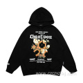 Fashion Brand Men's Vintage Alphabet Print Hoodie